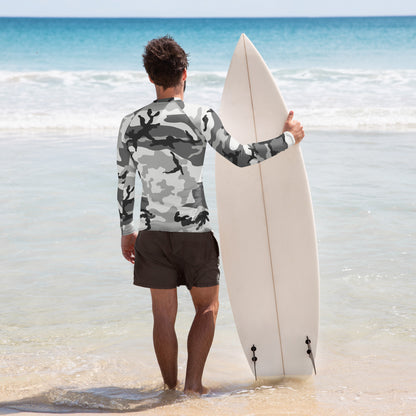 M81 Urban Camo LS Rash Guard