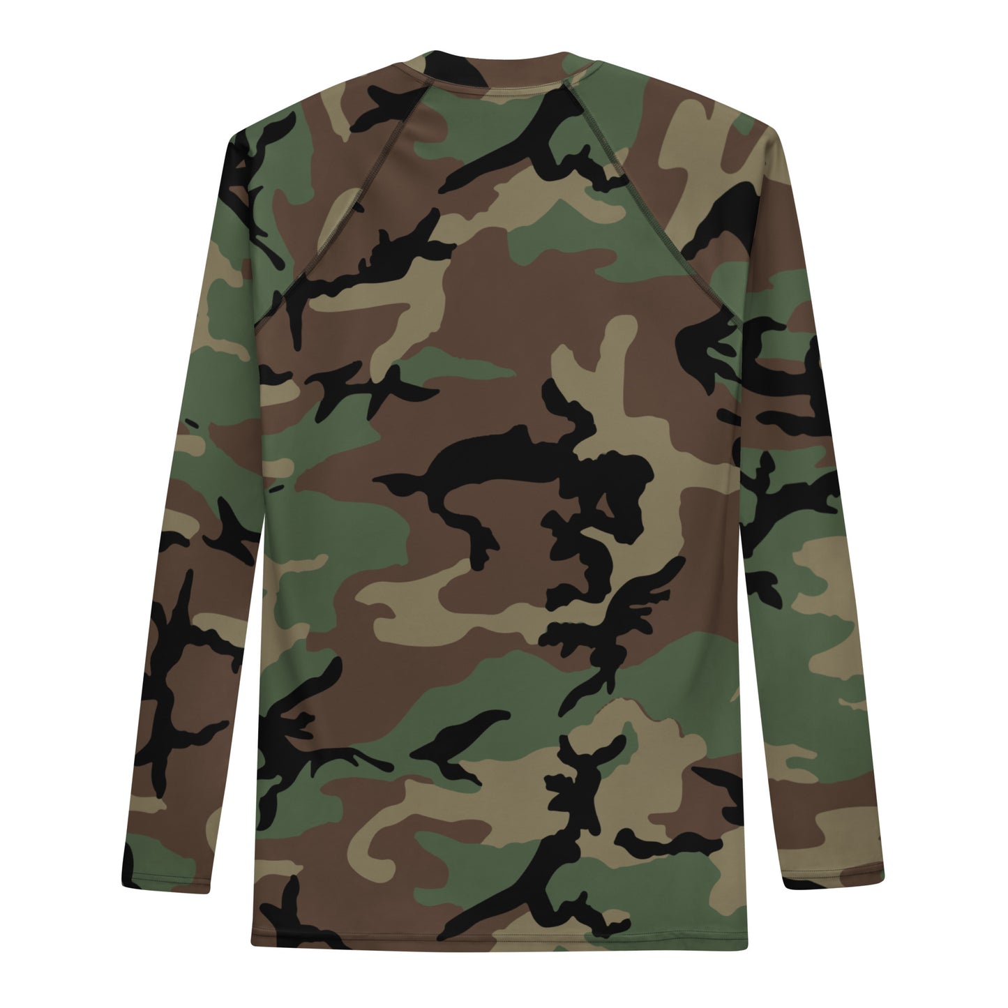 M81 Woodland Camo LS Rash Guard _ Concealing Coloration