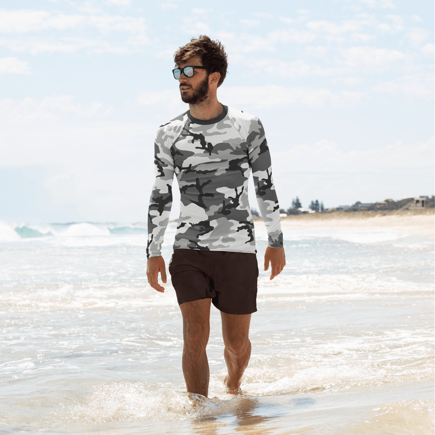 M81 Urban Camo LS Rash Guard