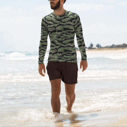 Tiger Stripe LLS Camo LS Rash Guard