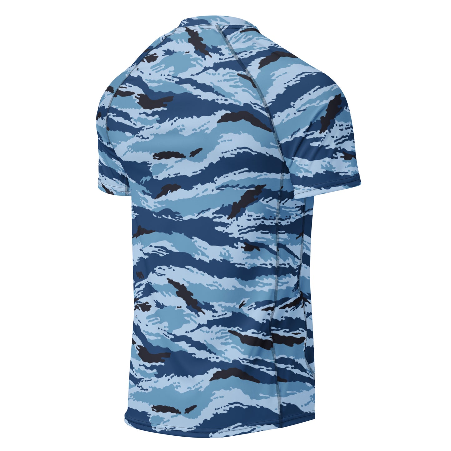 Kamysh Blue Camo SS Rash Guard