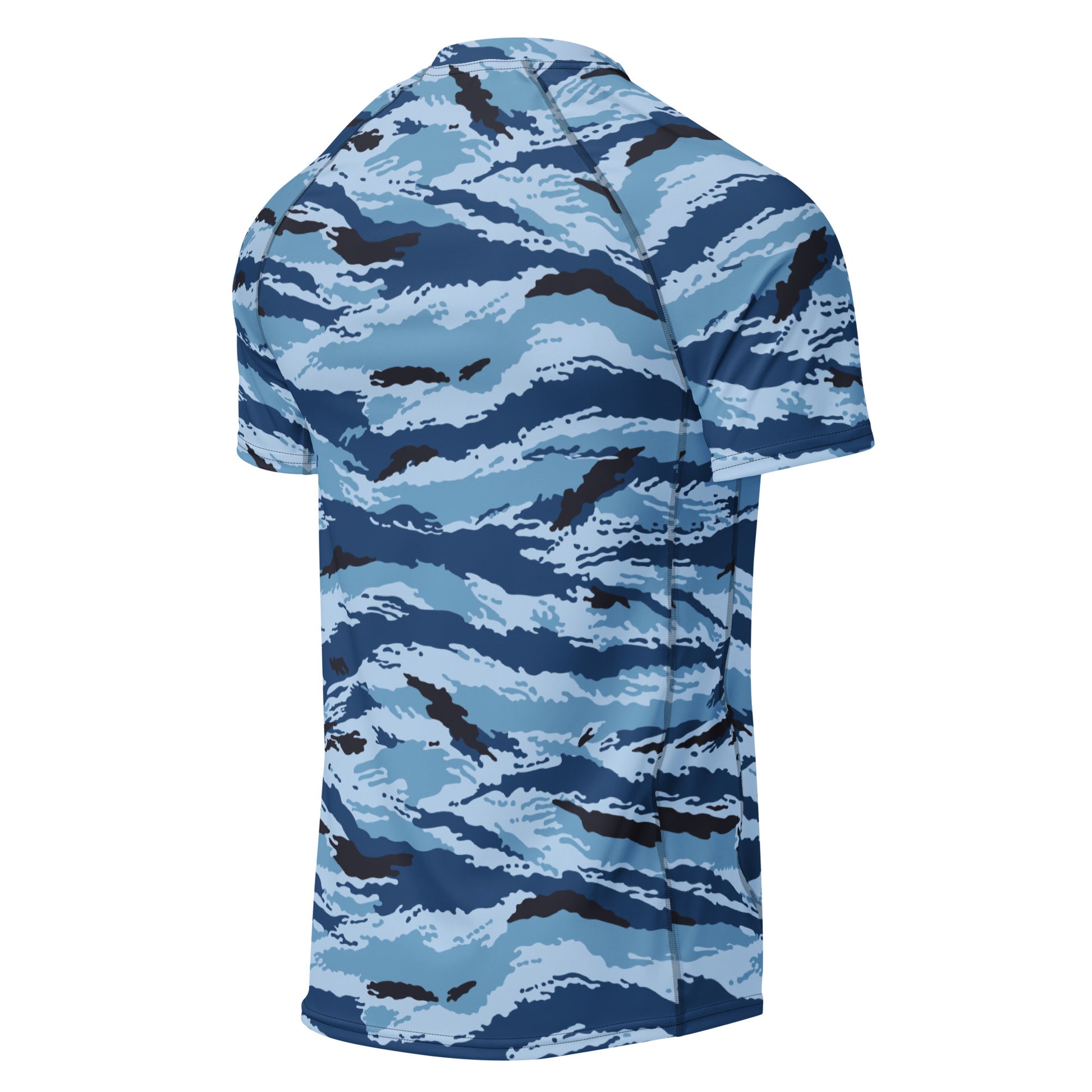 Kamysh Blue Camo SS Rash Guard