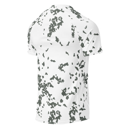 M05 Snow Camo SS Rash Guard _ Concealing Coloration