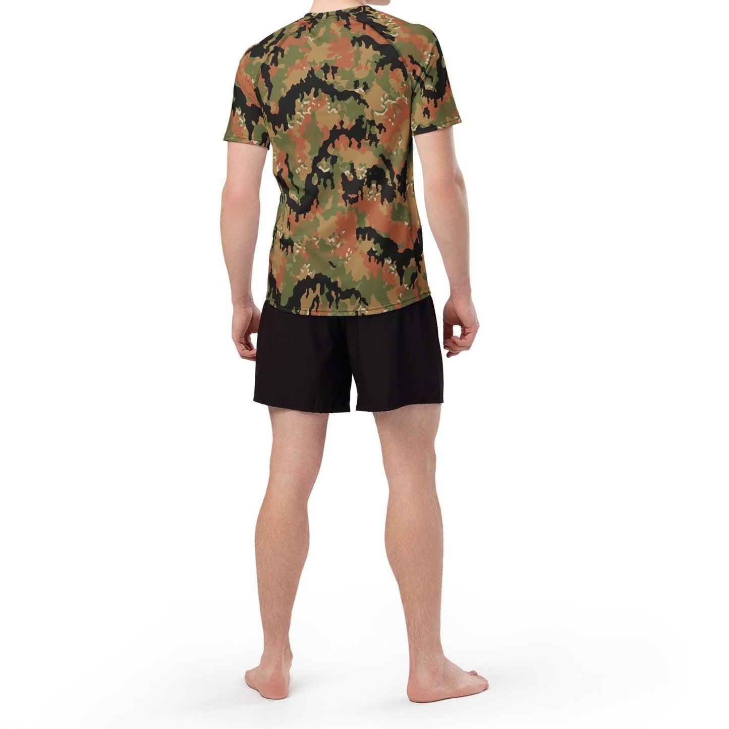 Leibermuster Camo SS Rash Guard _ Concealing Coloration