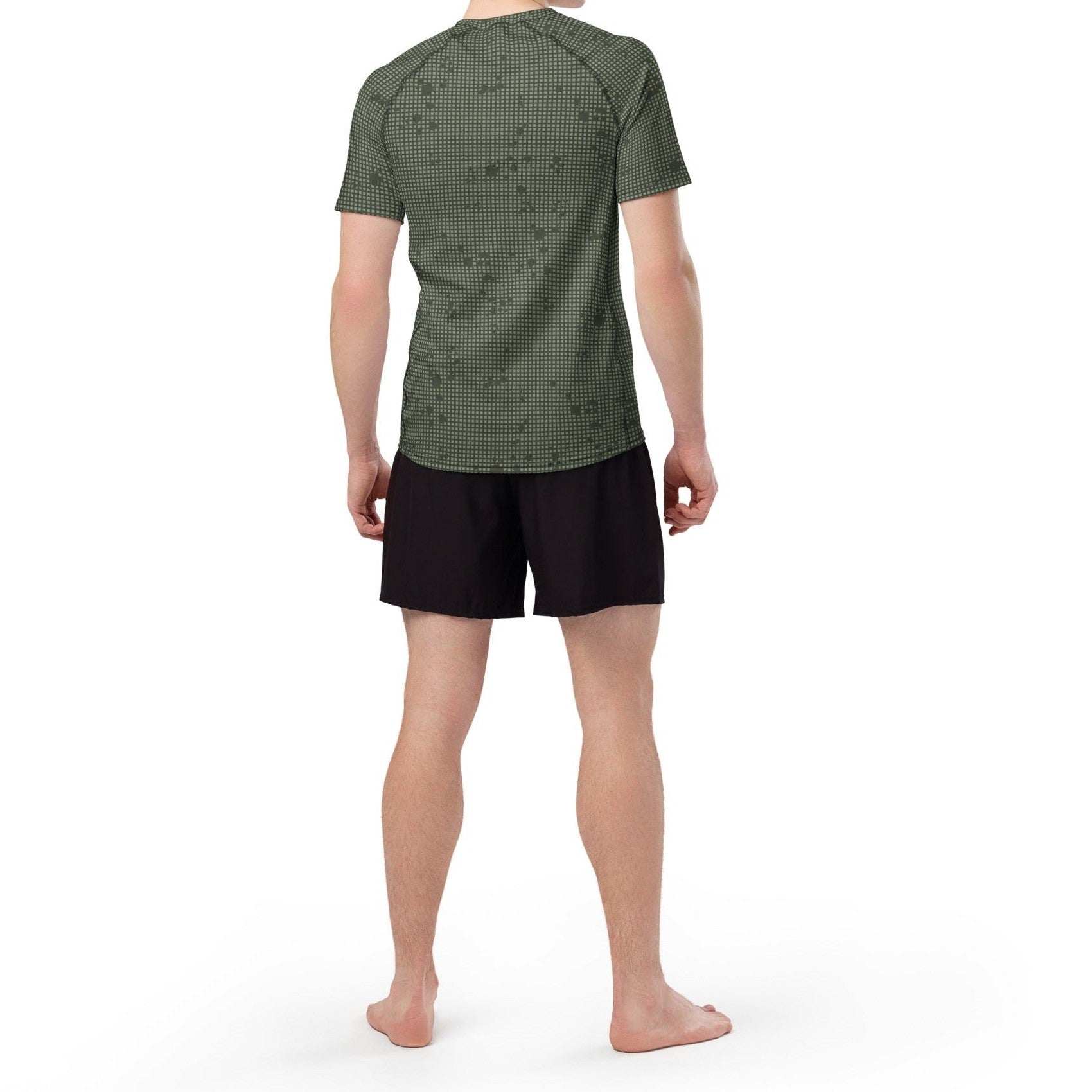 Desert Night Camo SS Rash Guard _ Concealing Coloration