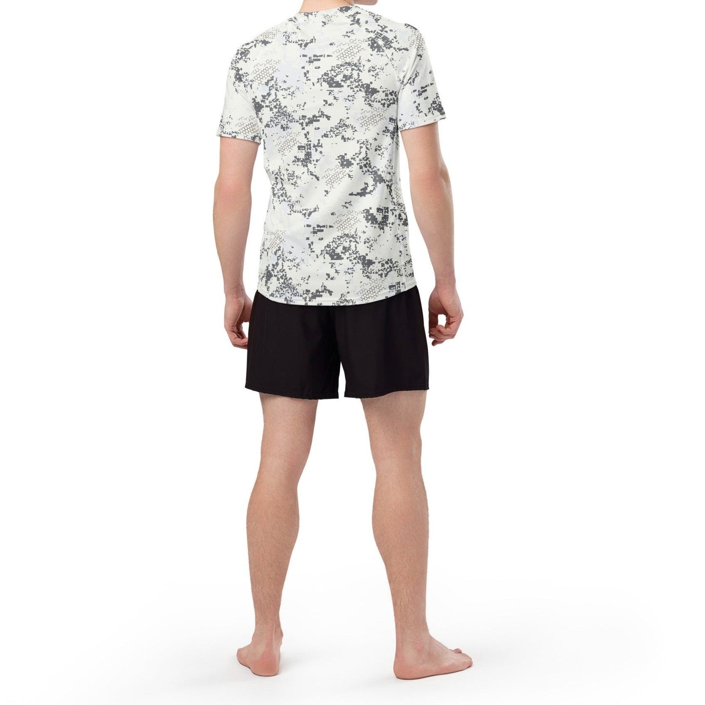 BlindTech Snow Camo SS Rash Guard _ Concealing Coloration