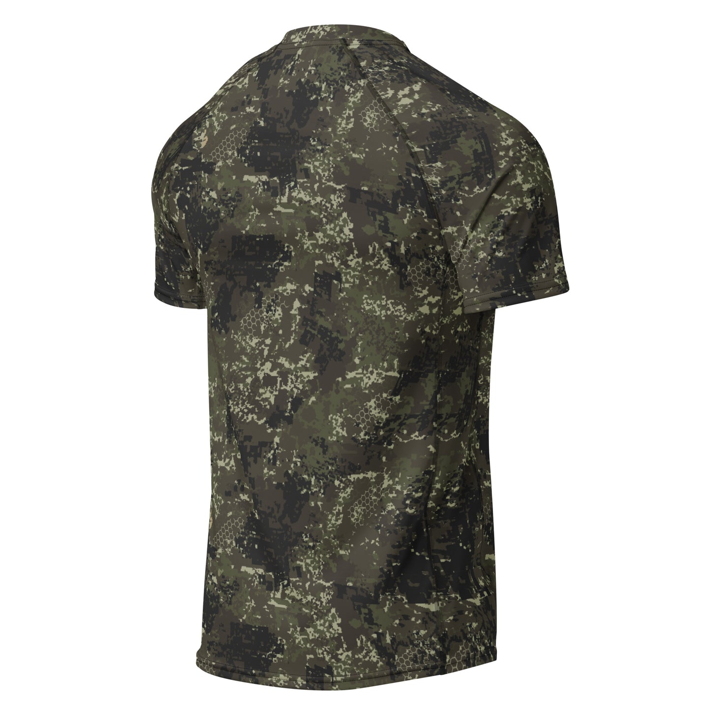 BlindTech Forest Camo SS Rash Guard _ Concealing Coloration