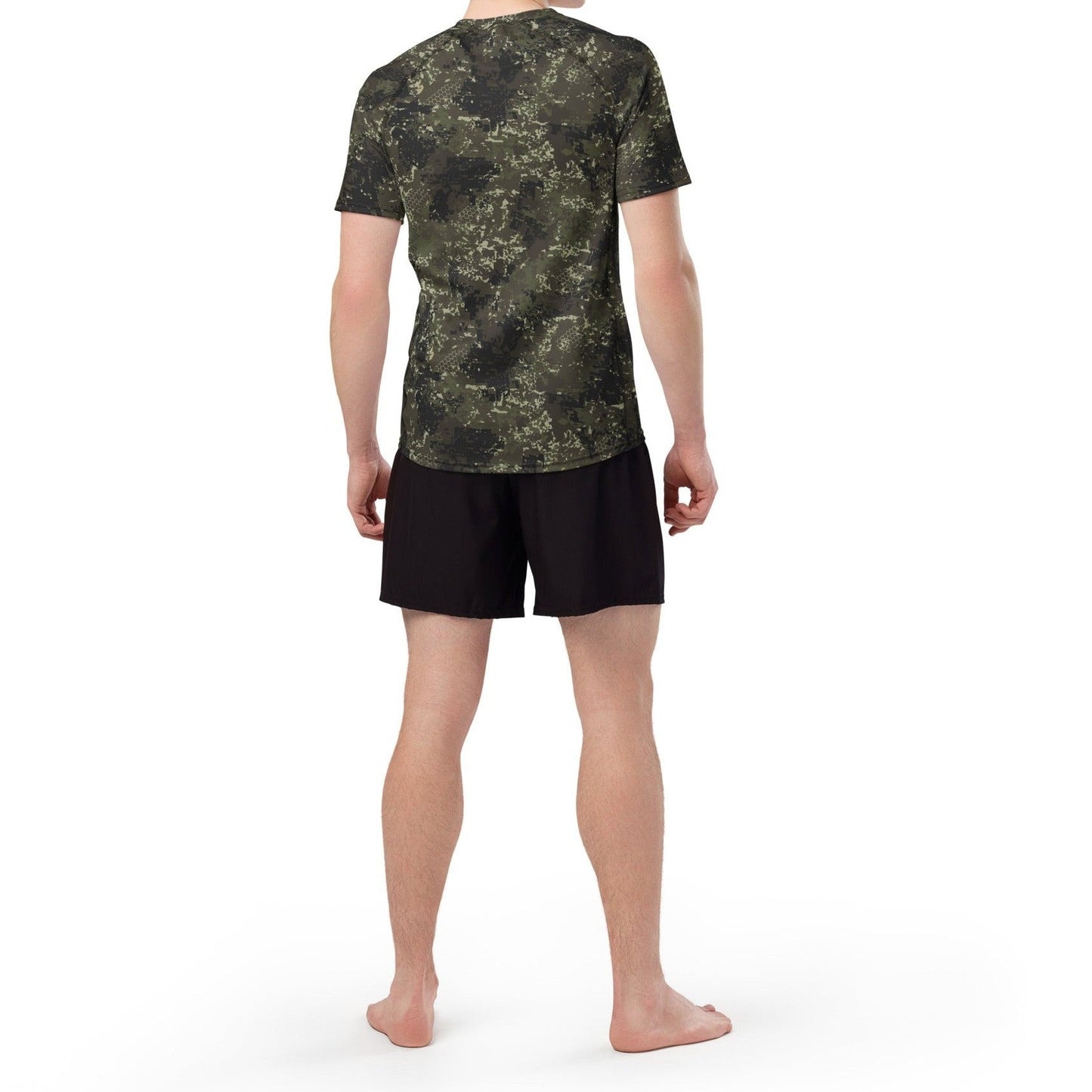 BlindTech Forest Camo SS Rash Guard _ Concealing Coloration