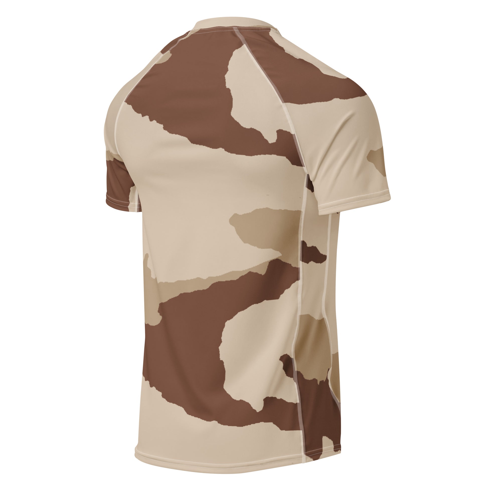 Desert Daguet Camo SS Rash Guard _ Concealing Coloration
