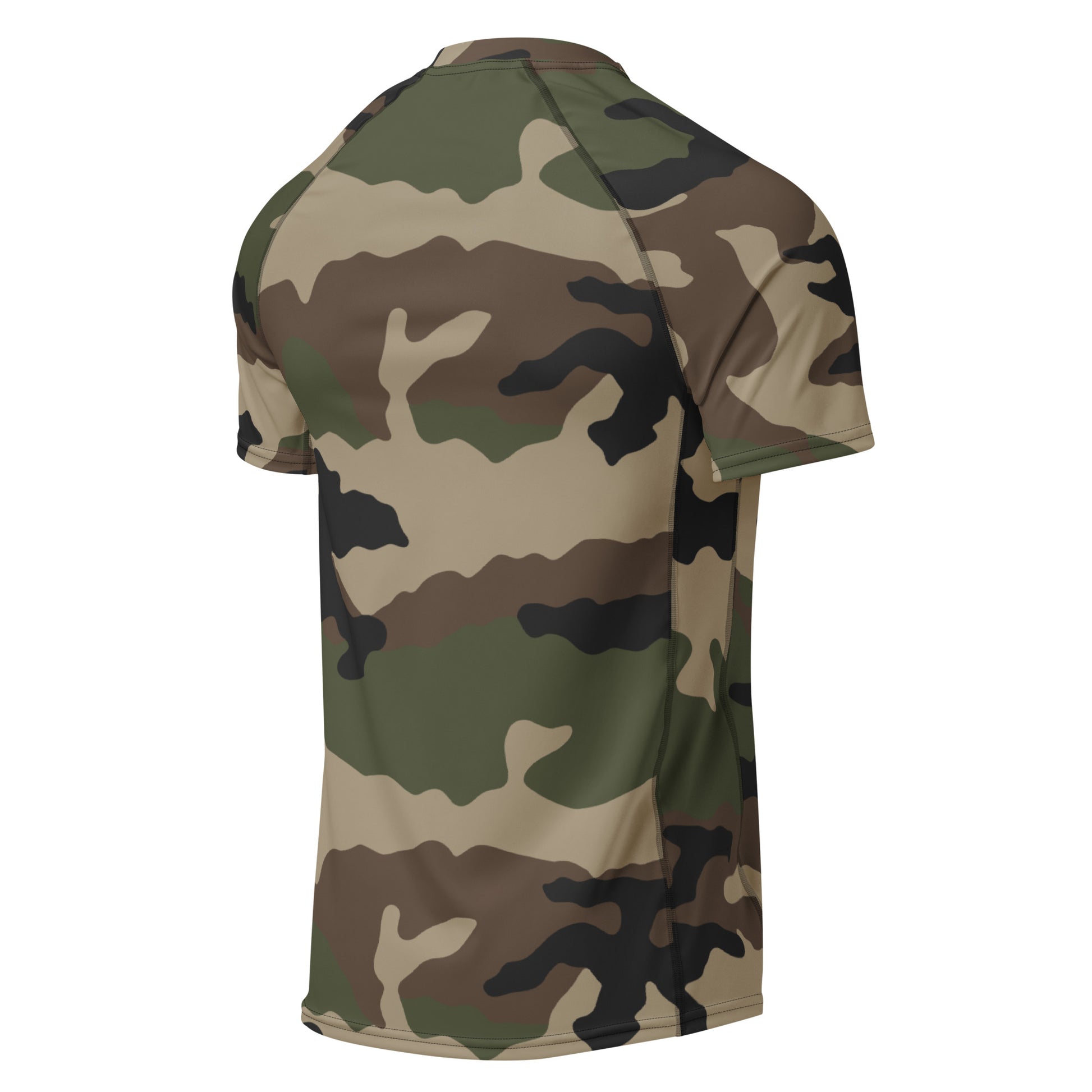 CCE Camo SS Rash Guard _ Concealing Coloration