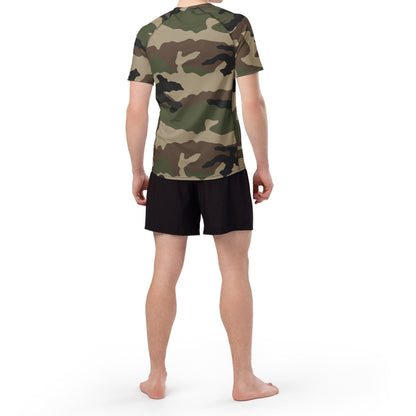 CCE Camo SS Rash Guard _ Concealing Coloration