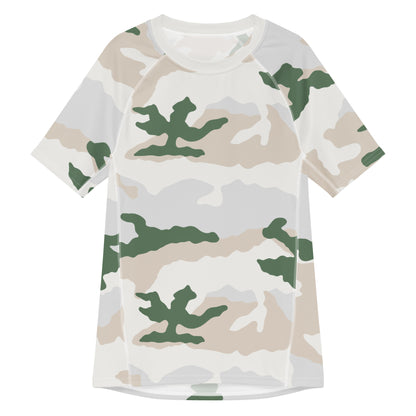 Tundra Alpine Camo SS Rash Guard _ Concealing Coloration