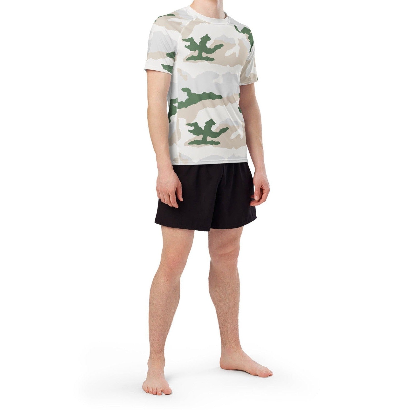 Tundra Alpine Camo SS Rash Guard _ Concealing Coloration