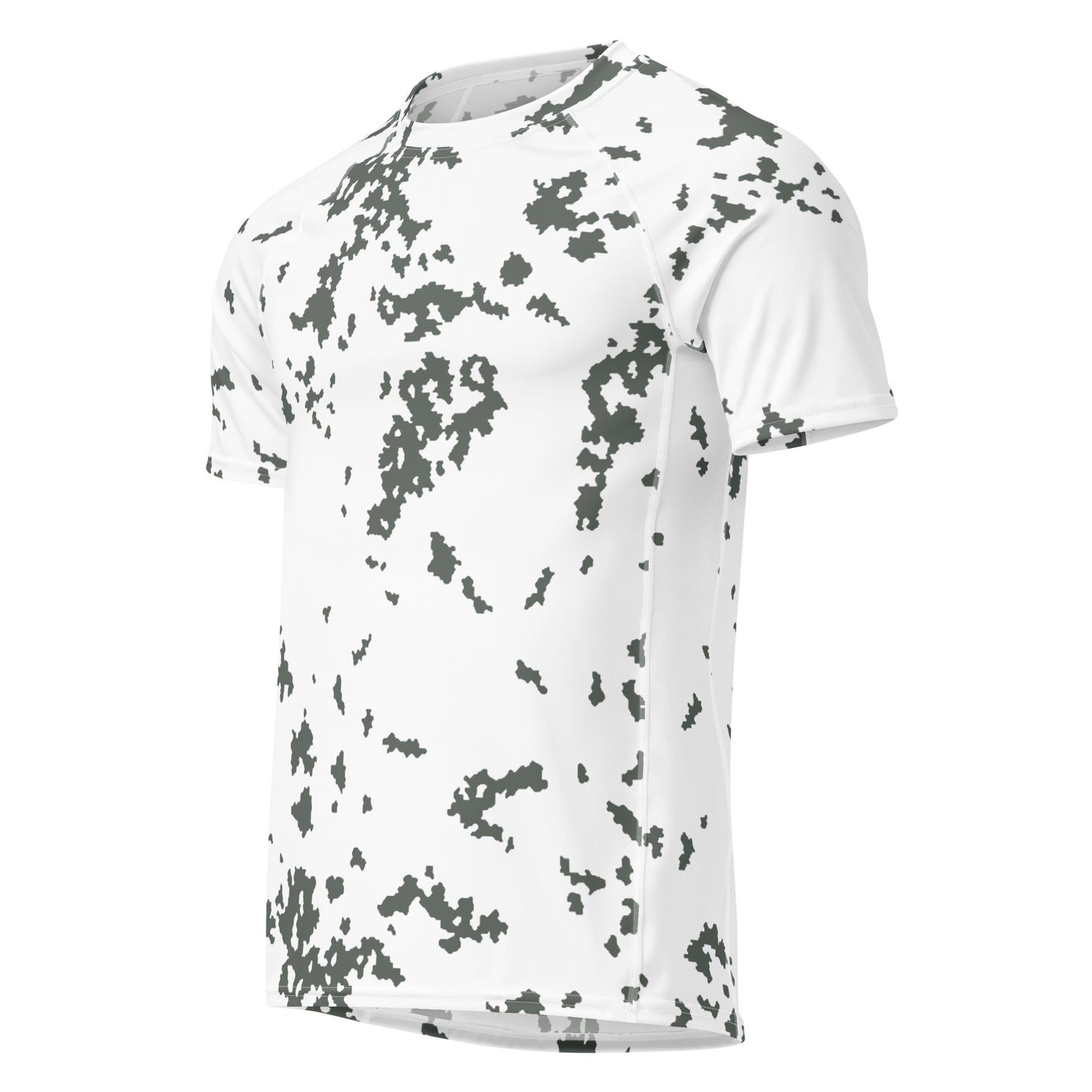 M05 Snow Camo SS Rash Guard _ Concealing Coloration