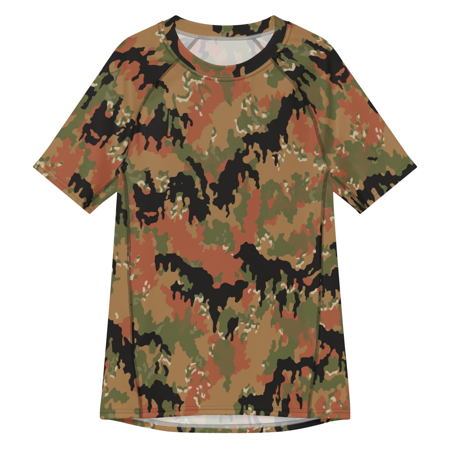 Leibermuster Camo SS Rash Guard _ Concealing Coloration