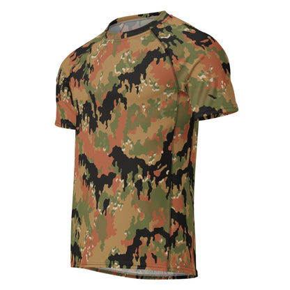 Leibermuster Camo SS Rash Guard _ Concealing Coloration