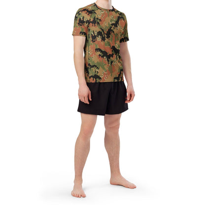 Leibermuster Camo SS Rash Guard _ Concealing Coloration