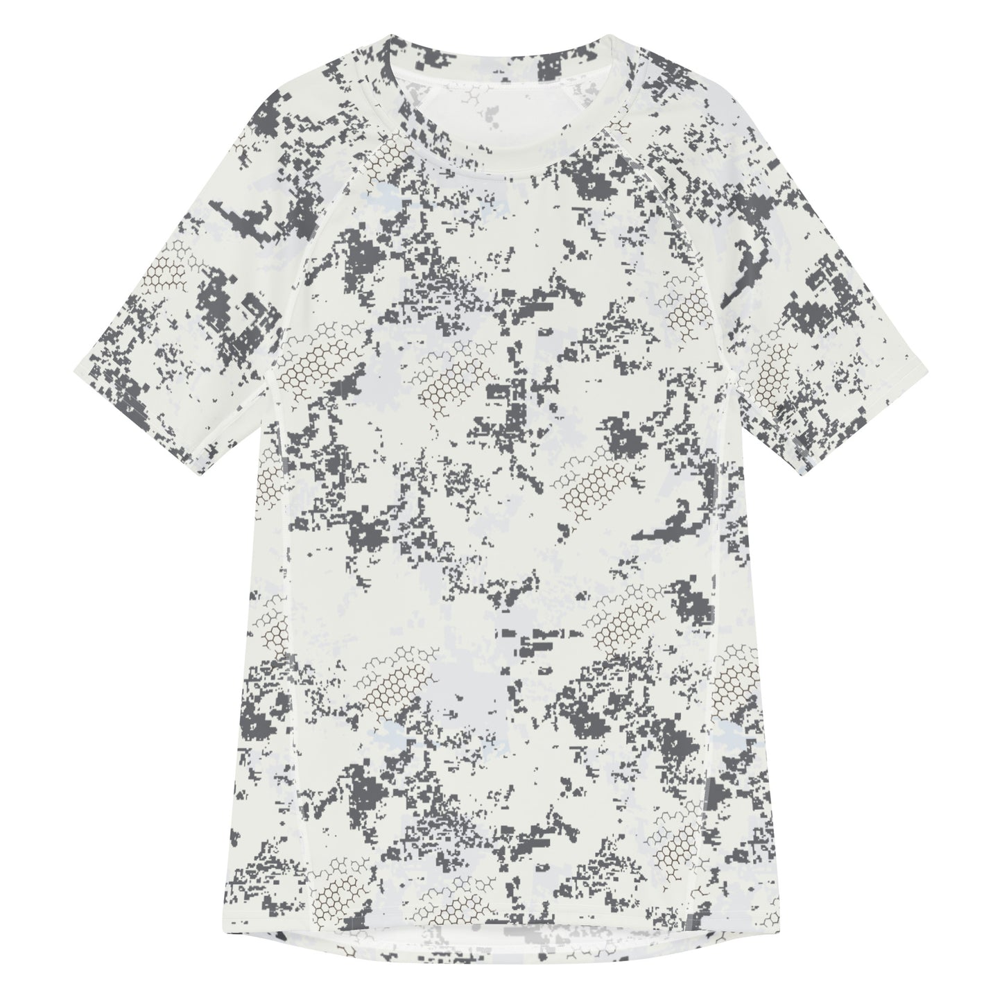 BlindTech Snow Camo SS Rash Guard _ Concealing Coloration
