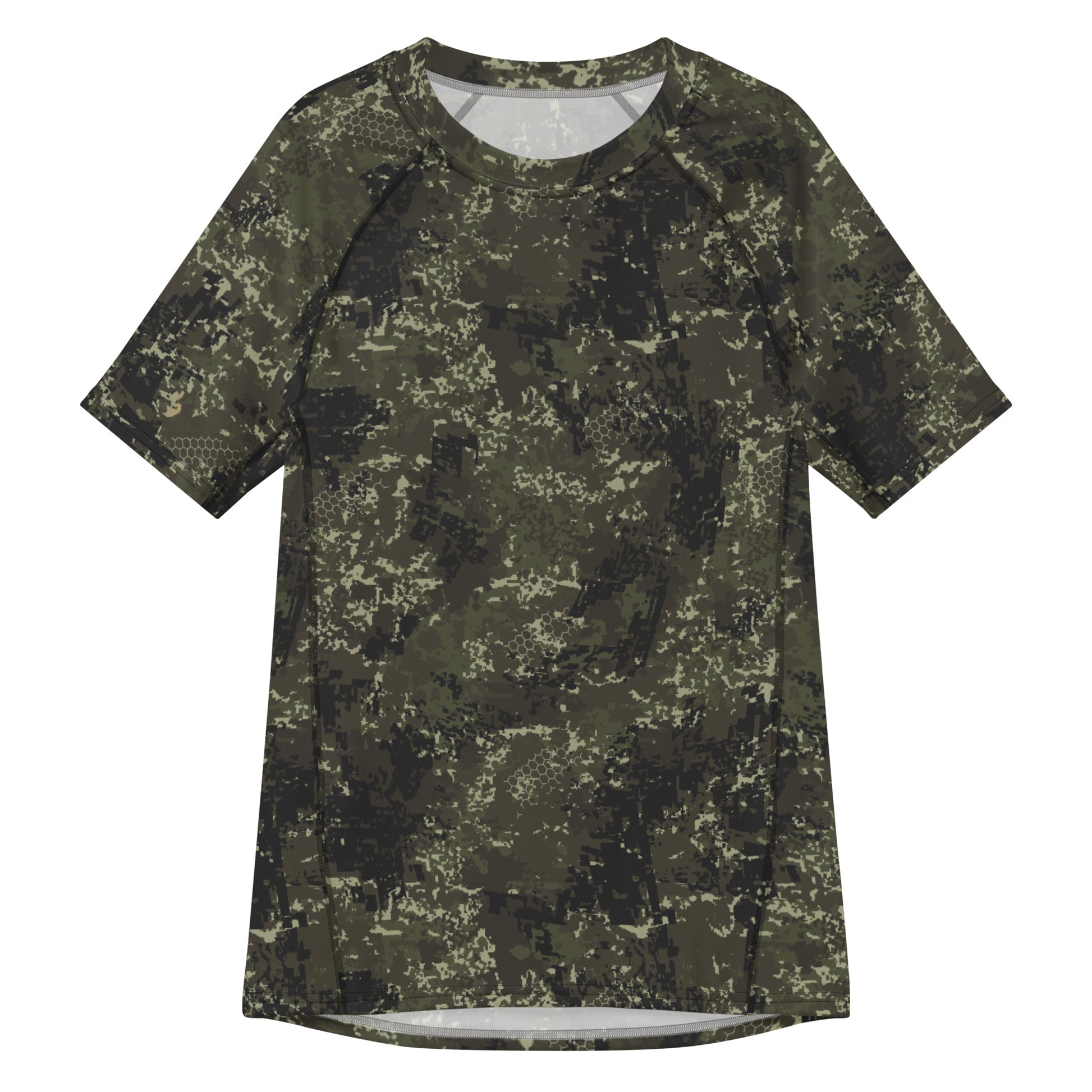 BlindTech Forest Camo SS Rash Guard _ Concealing Coloration