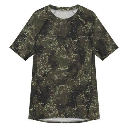 BlindTech Forest Camo SS Rash Guard _ Concealing Coloration