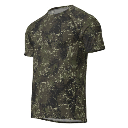 BlindTech Forest Camo SS Rash Guard _ Concealing Coloration