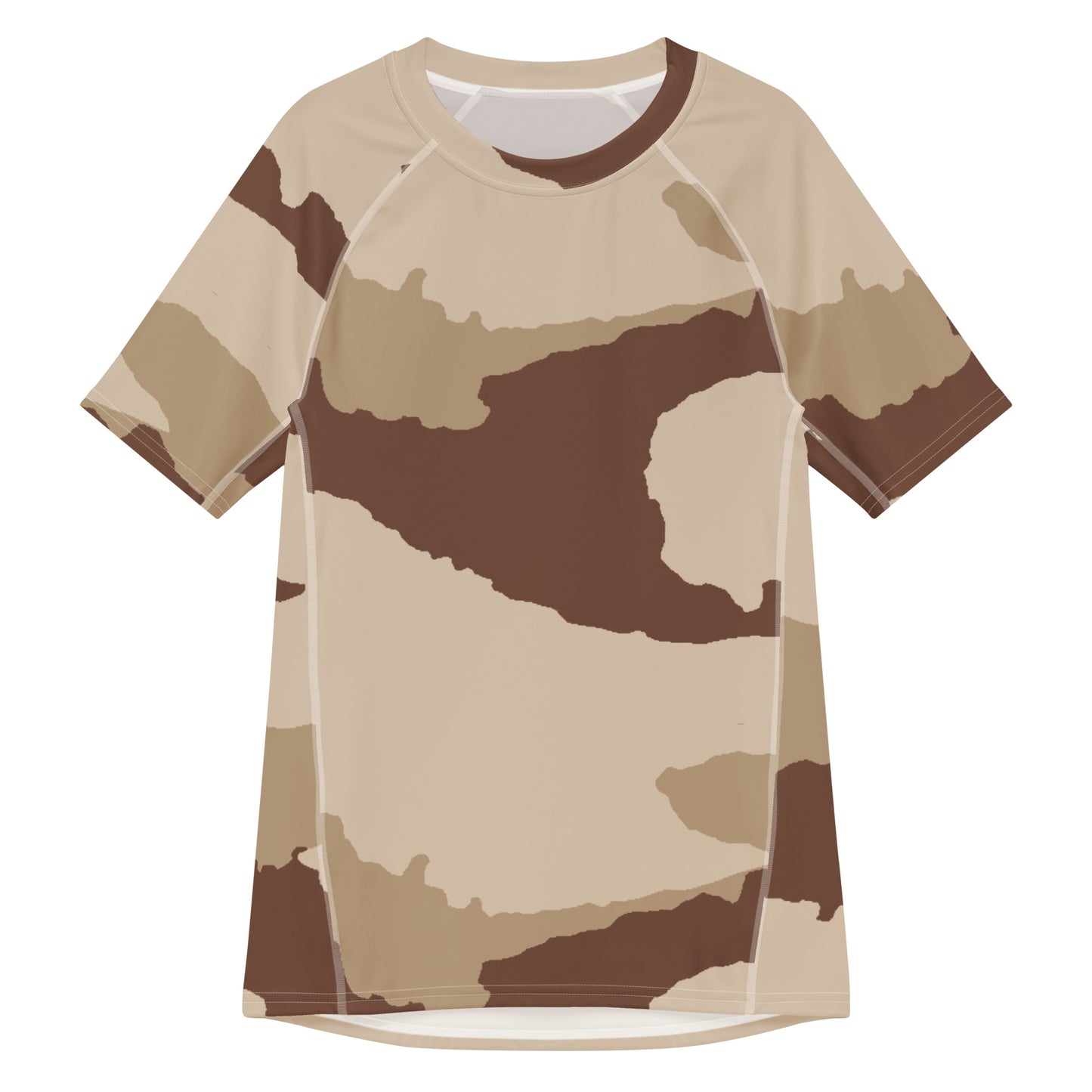 Desert Daguet Camo SS Rash Guard _ Concealing Coloration
