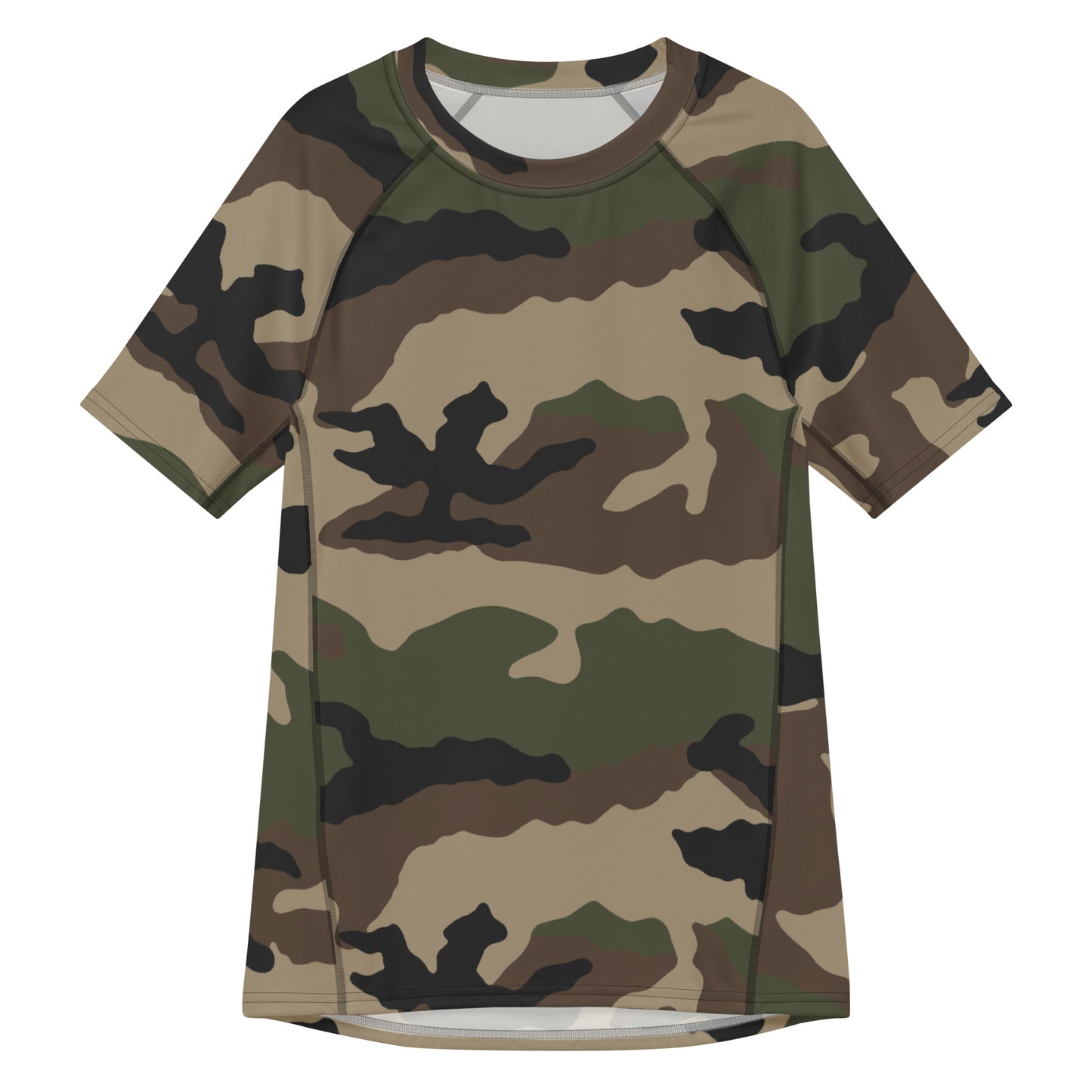 CCE Camo SS Rash Guard _ Concealing Coloration