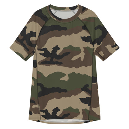 CCE Camo SS Rash Guard _ Concealing Coloration
