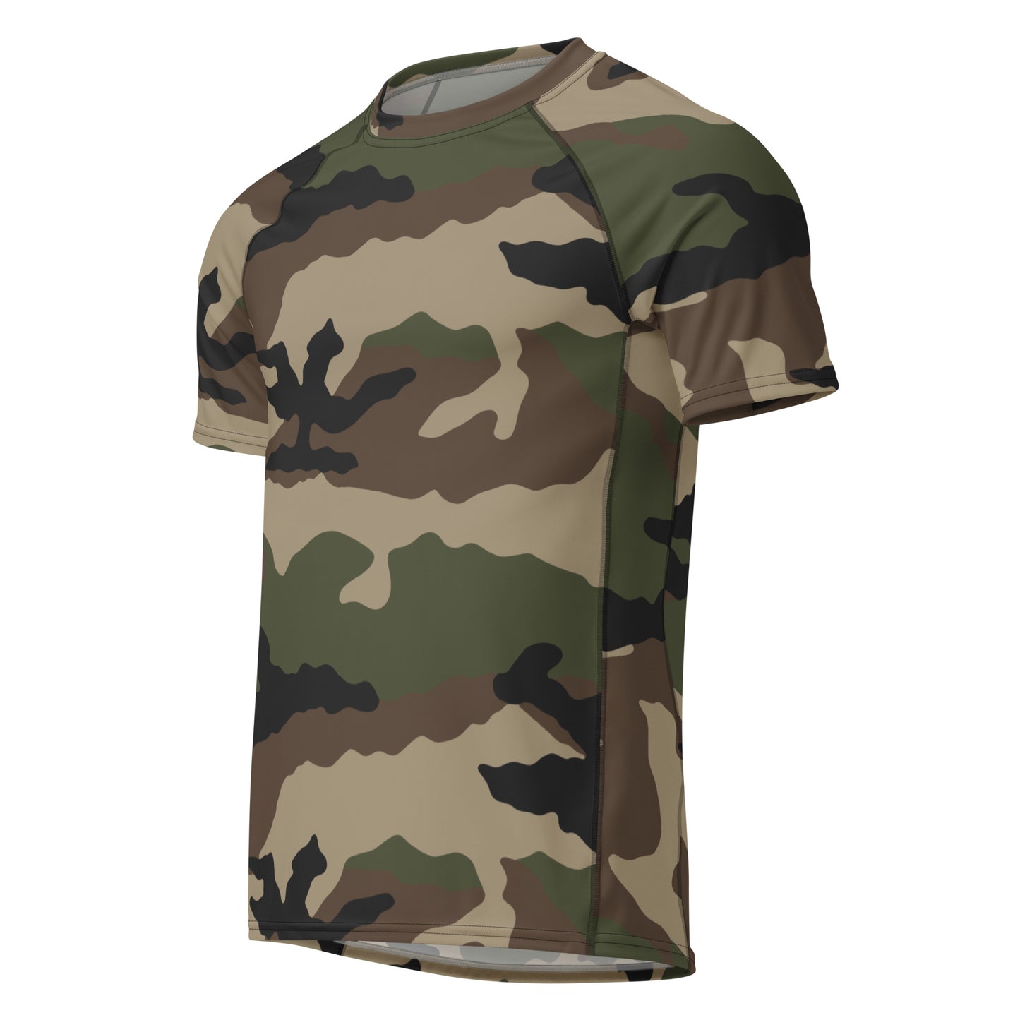 CCE Camo SS Rash Guard _ Concealing Coloration