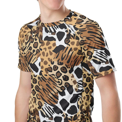 Animals Camo SS Rash Guard _ Concealing Coloration