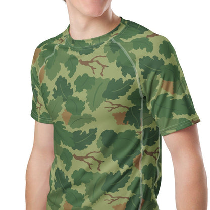 Mitchell Camo SS Rash Guard _ Concealing Coloration