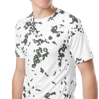 M05 Snow Camo SS Rash Guard _ Concealing Coloration