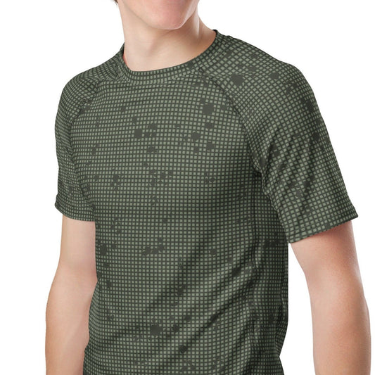 Desert Night Camo SS Rash Guard _ Concealing Coloration