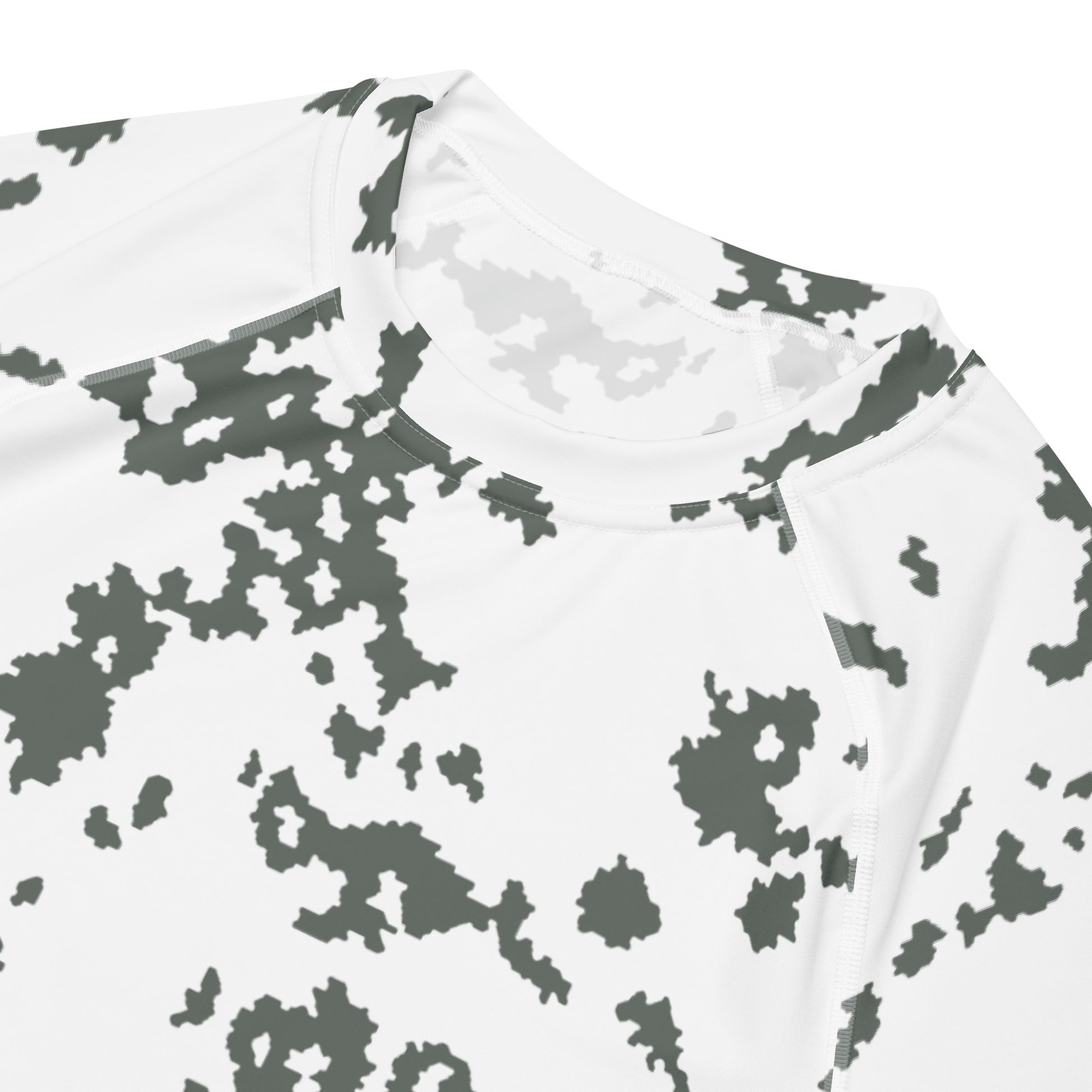 M05 Snow Camo SS Rash Guard _ Concealing Coloration