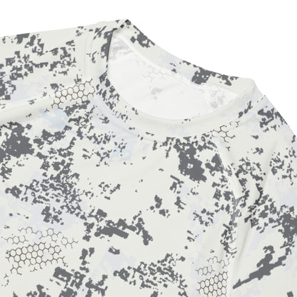 BlindTech Snow Camo SS Rash Guard _ Concealing Coloration