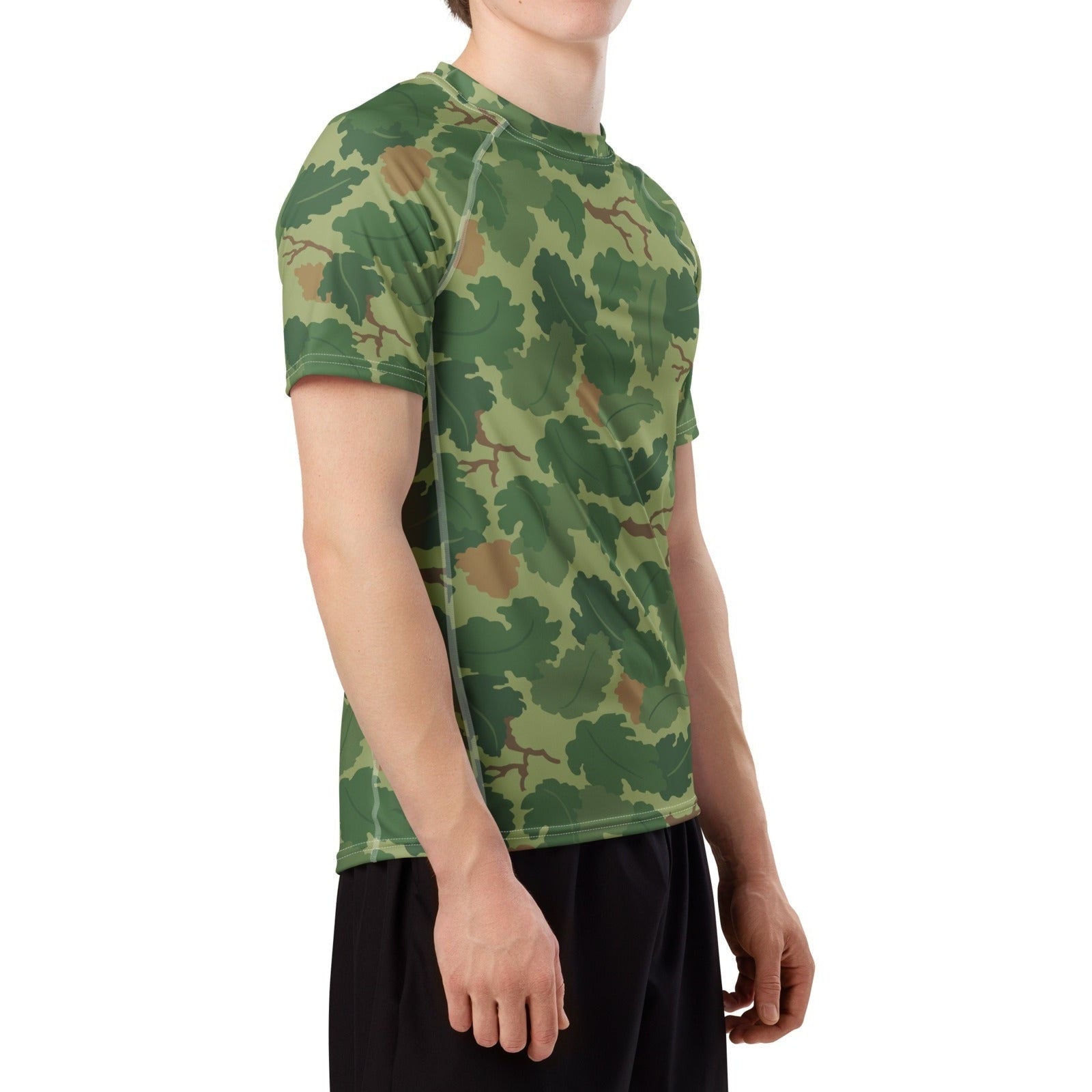 Mitchell Camo SS Rash Guard _ Concealing Coloration