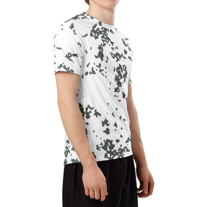 M05 Snow Camo SS Rash Guard _ Concealing Coloration
