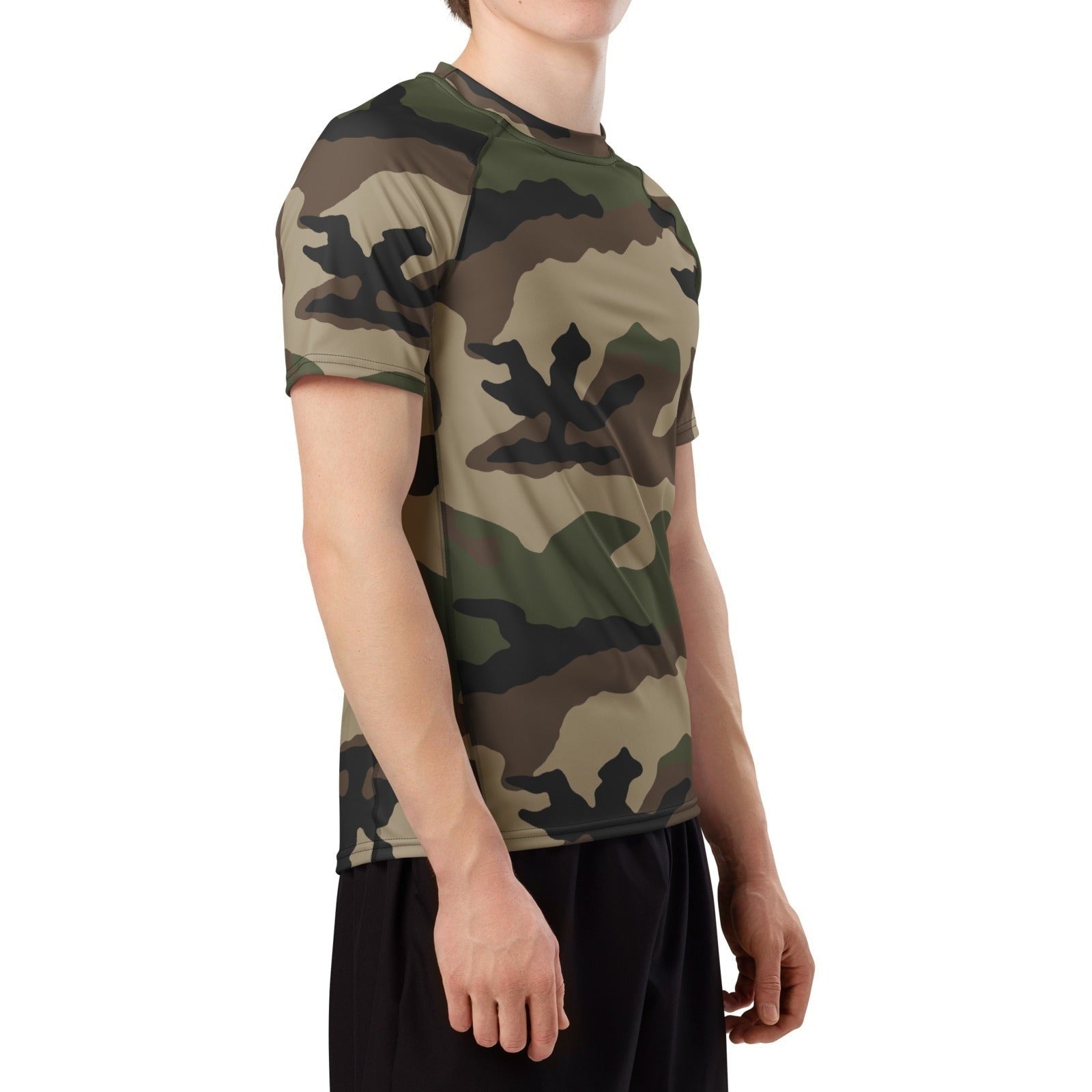 CCE Camo SS Rash Guard _ Concealing Coloration