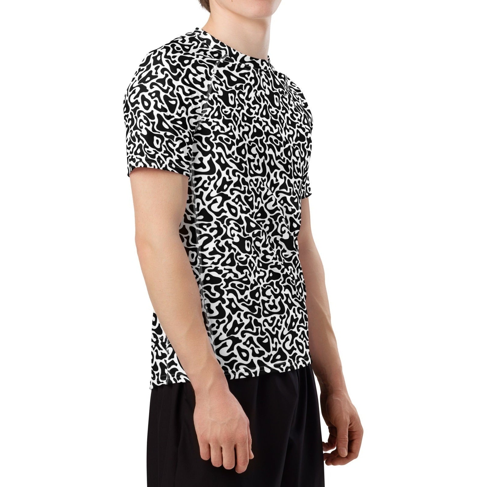 Bacteria KMA Camo SS Rash Guard _ Concealing Coloration