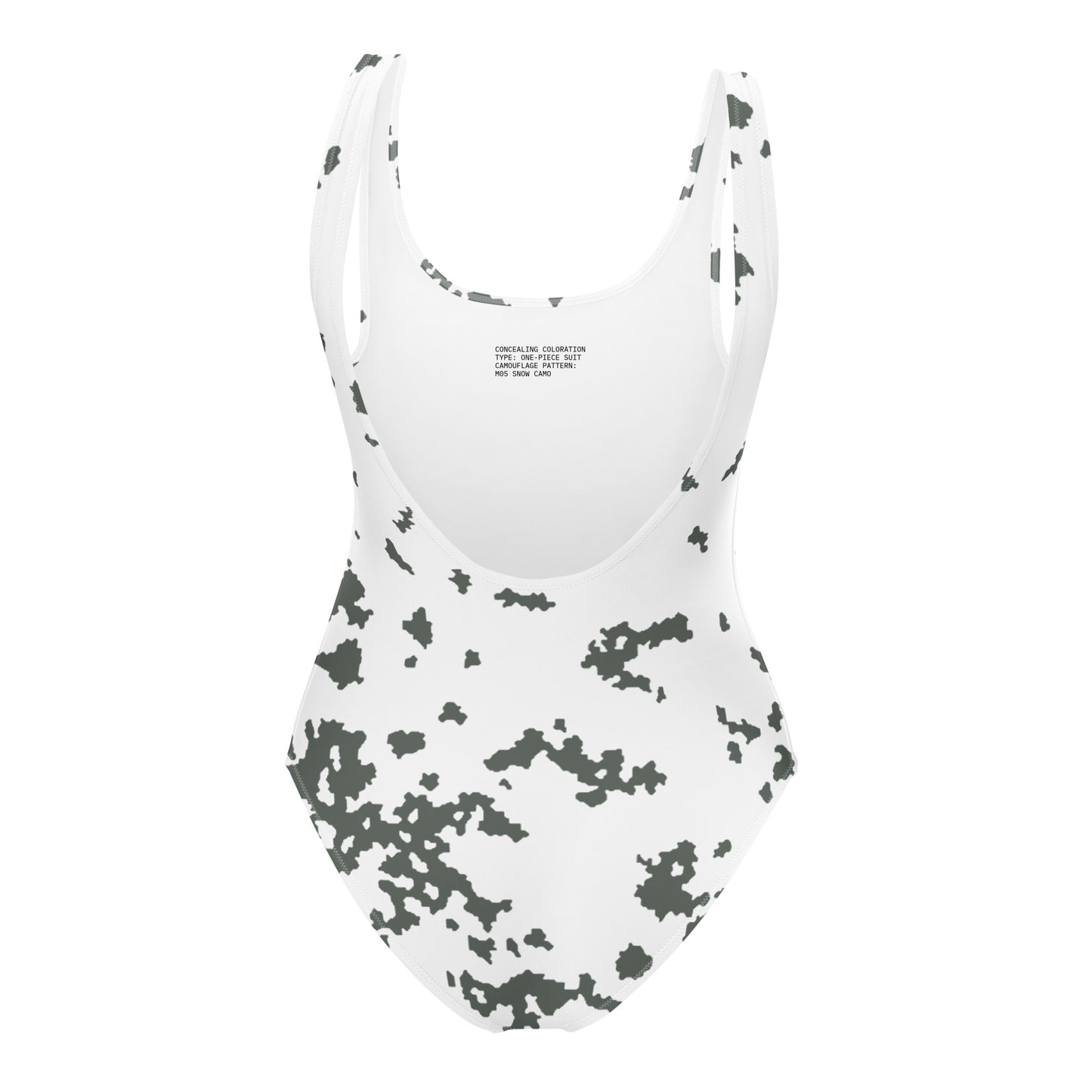 M05 Snow Camo One-Piece Swimsuit