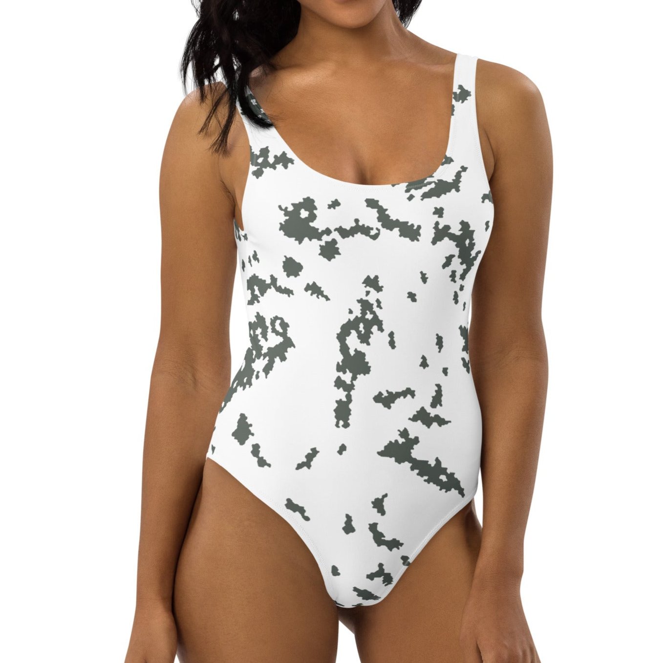 M05 Snow Camo One-Piece Swimsuit