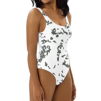 M05 Snow Camo One-Piece Swimsuit