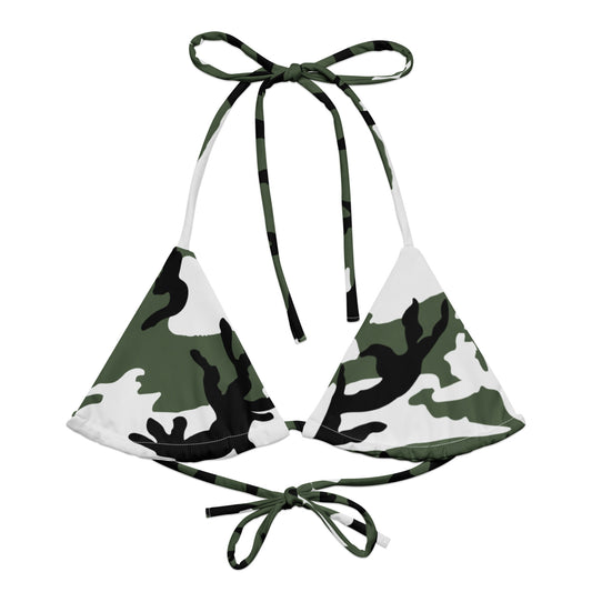 Snow BDU Camo String Bikini Top