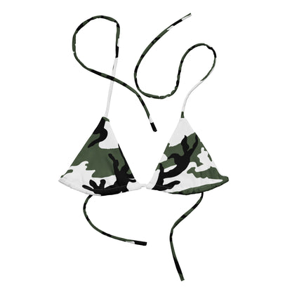 Snow BDU Camo String Bikini Top