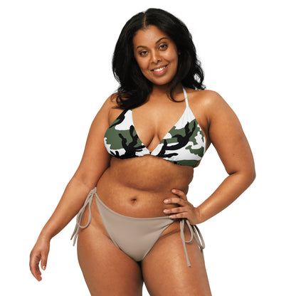 Snow BDU Camo String Bikini Top