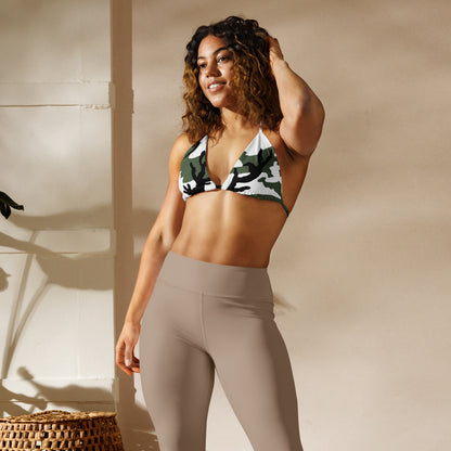 Snow BDU Camo String Bikini Top