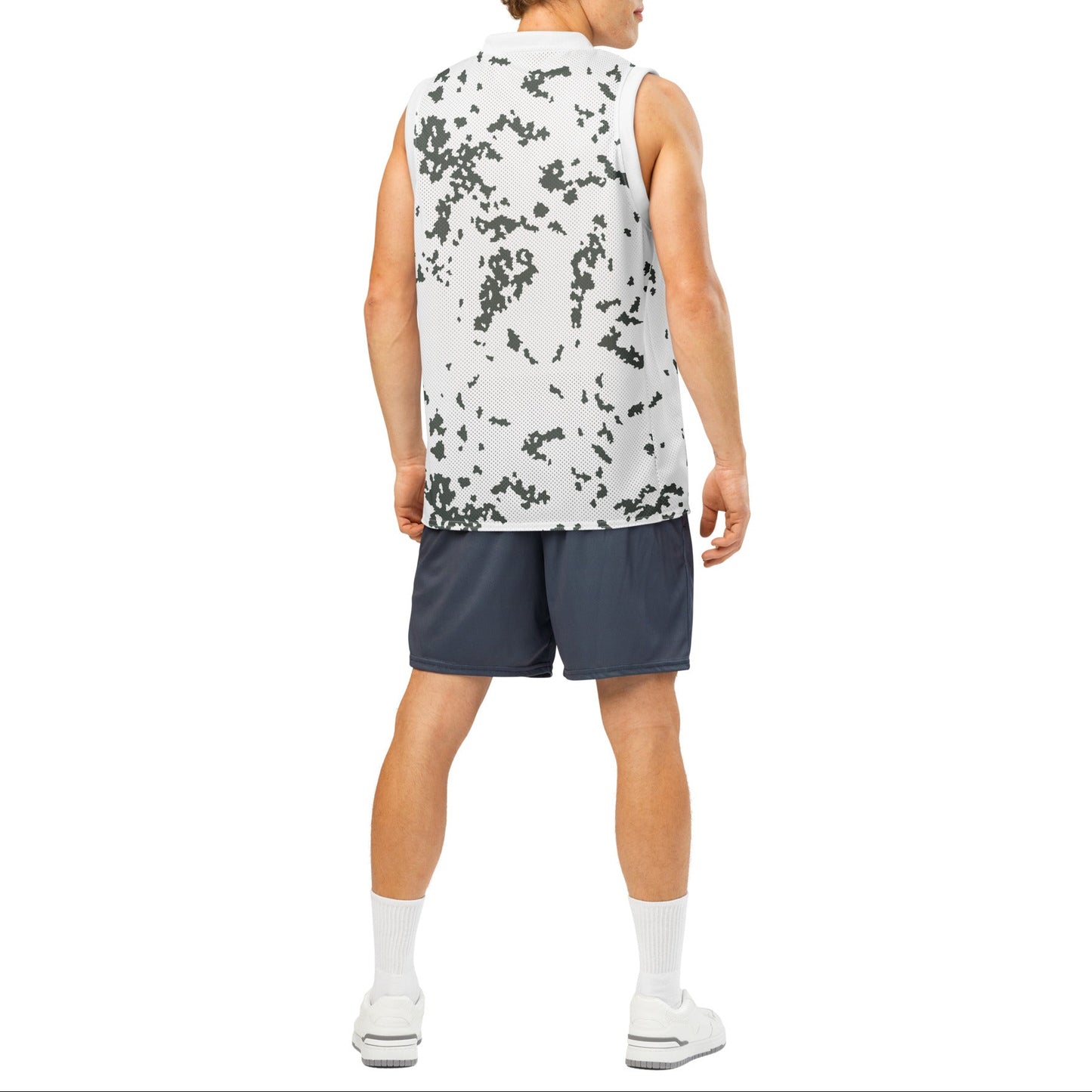 M05 Snow Camo Basketball Jersey.