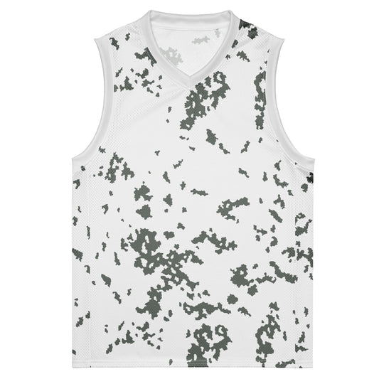 M05 Snow Camo Basketball Jersey.