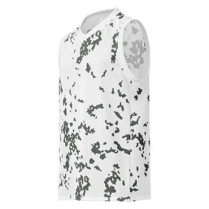 M05 Snow Camo Basketball Jersey.