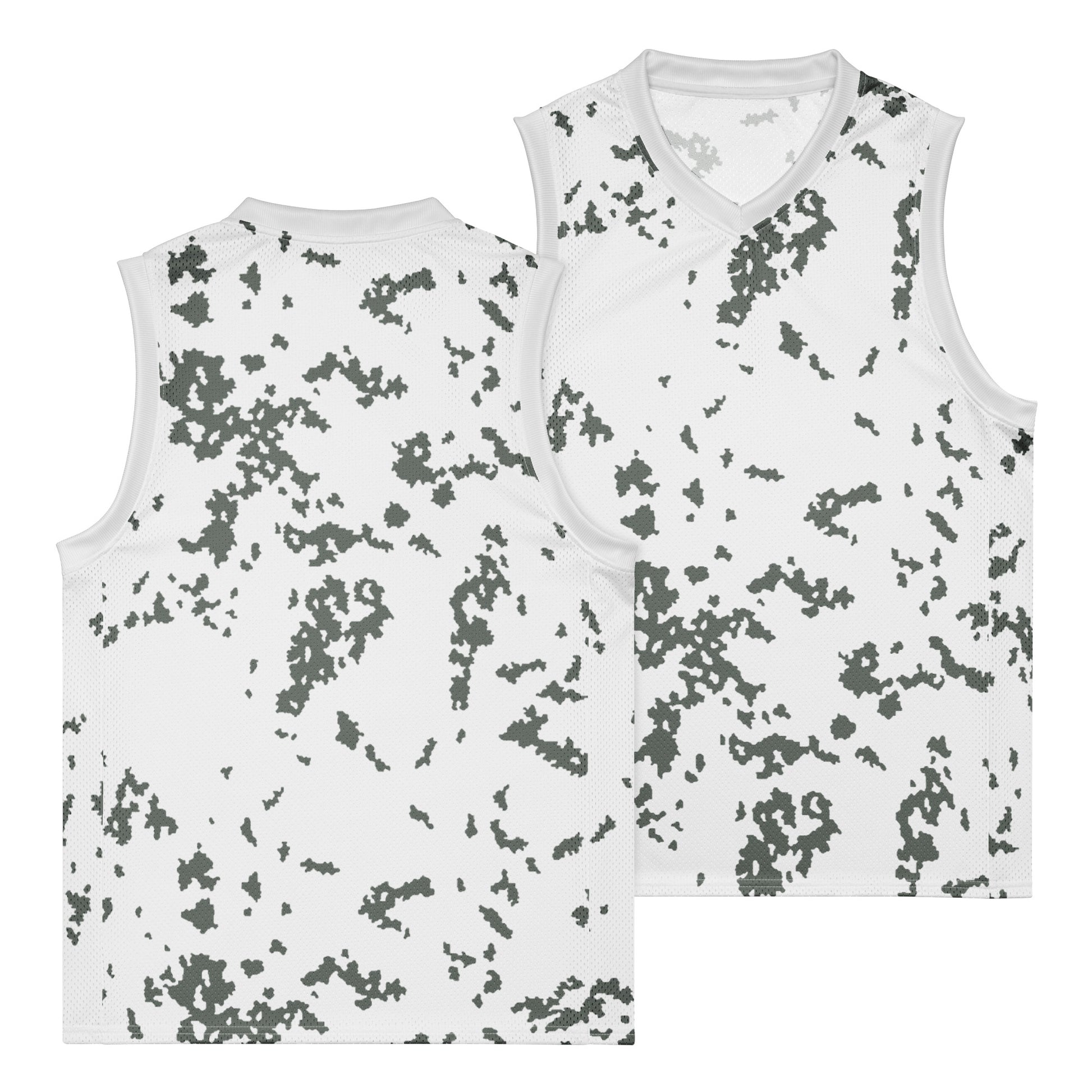 M05 Snow Camo Basketball Jersey.